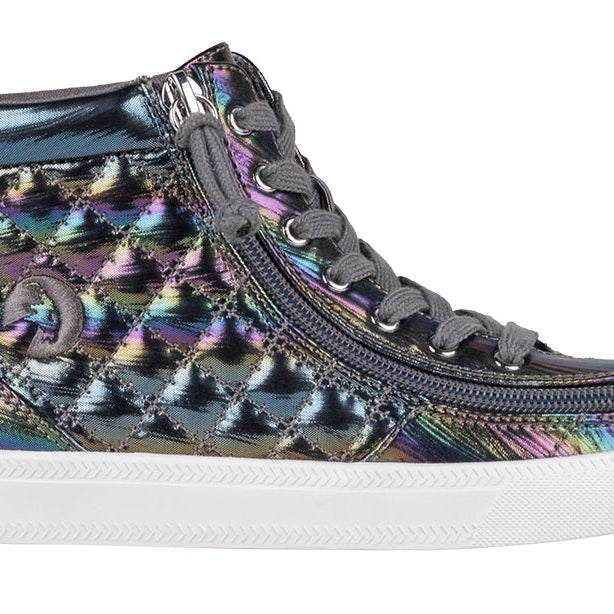 Graphite Rainbow BILLY Classic Quilt High Tops - BILLY Footwear® Canada