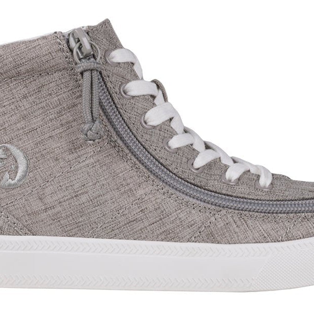 Grey Jersey BILLY Classic Lace Highs - BILLY Footwear® Canada
