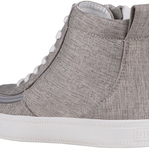 Grey Jersey BILLY Classic Lace Highs - BILLY Footwear® Canada