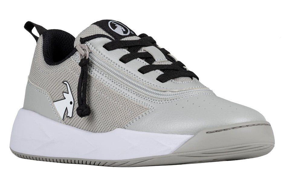 Grey/Black BILLY Sport Court Athletic Sneakers - BILLY Footwear® Canada