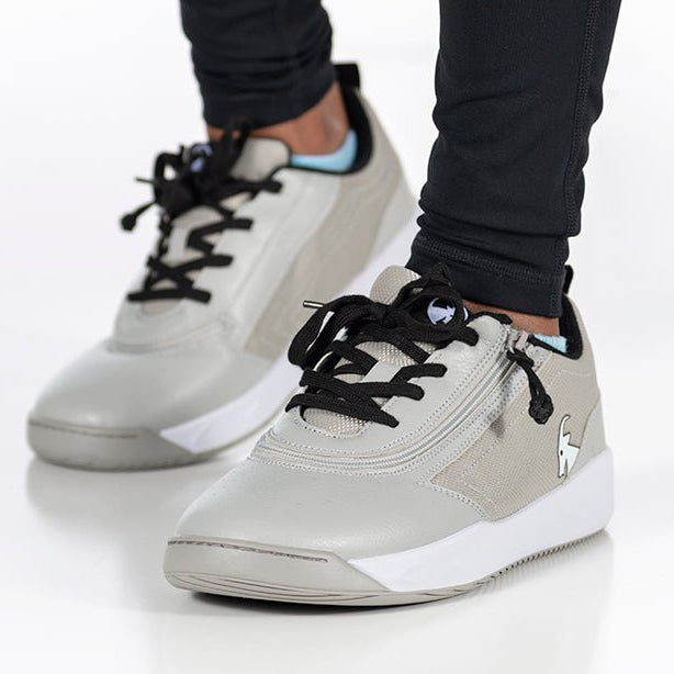 Grey/Black BILLY Sport Court Athletic Sneakers - BILLY Footwear® Canada