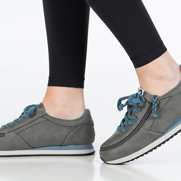 Grey/Blue BILLY Joggers - BILLY Footwear® Canada