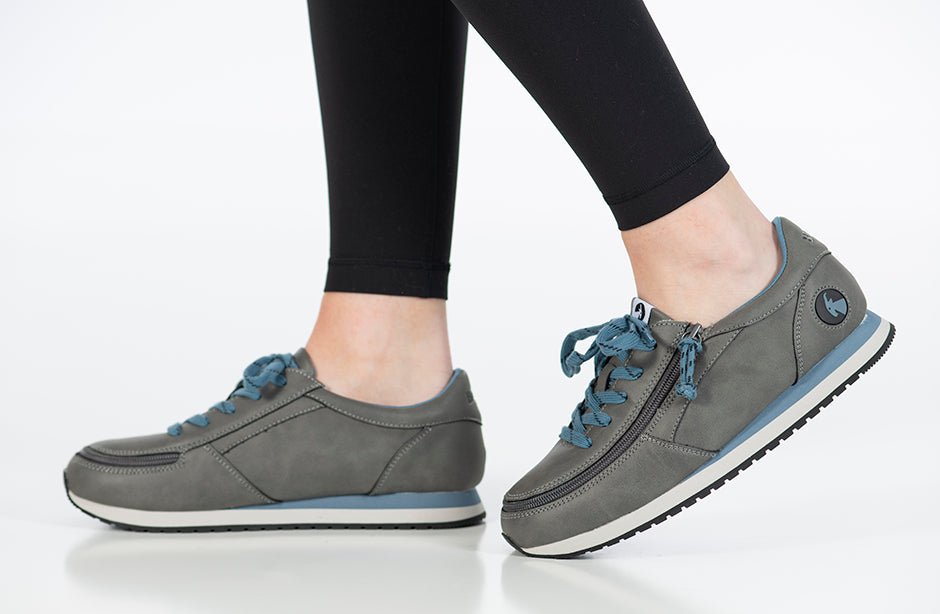 Grey/Blue BILLY Joggers - BILLY Footwear® Canada