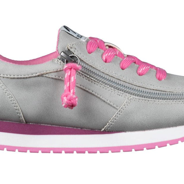 Grey/Fuchsia BILLY Joggers - BILLY Footwear® Canada