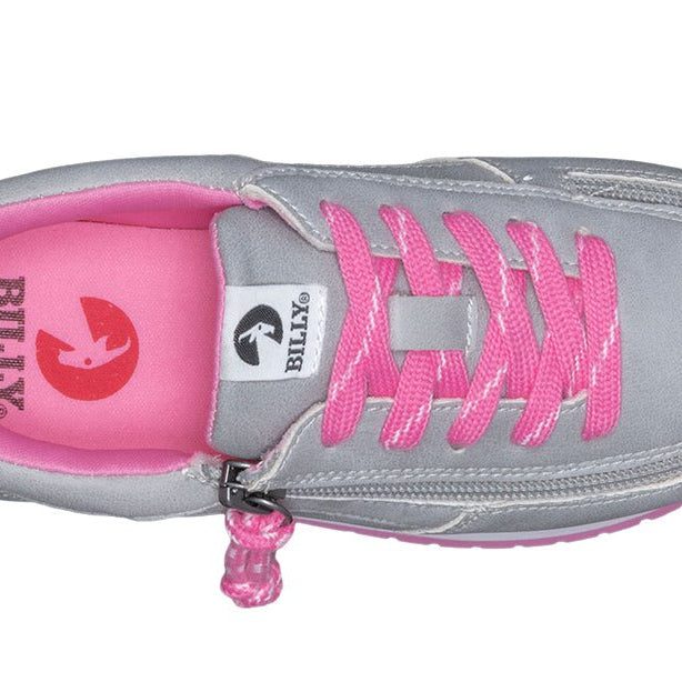 Grey/Fuchsia BILLY Joggers - BILLY Footwear® Canada