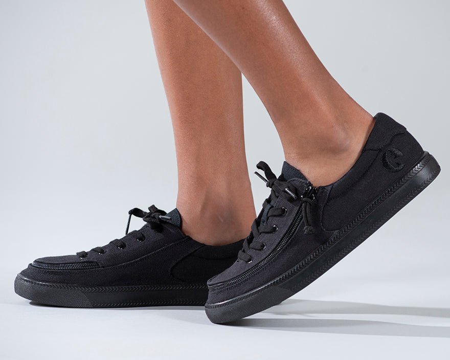 Kid's Black to the Floor Canvas BILLY Classic Lace Lows - BILLY Footwear® Canada