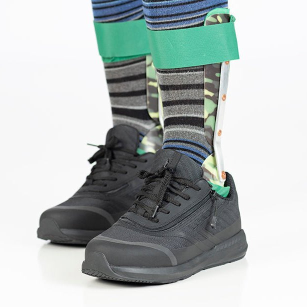 Men's Black to the Floor BILLY Goat AFO-Friendly Shoes - BILLY Footwear® Canada