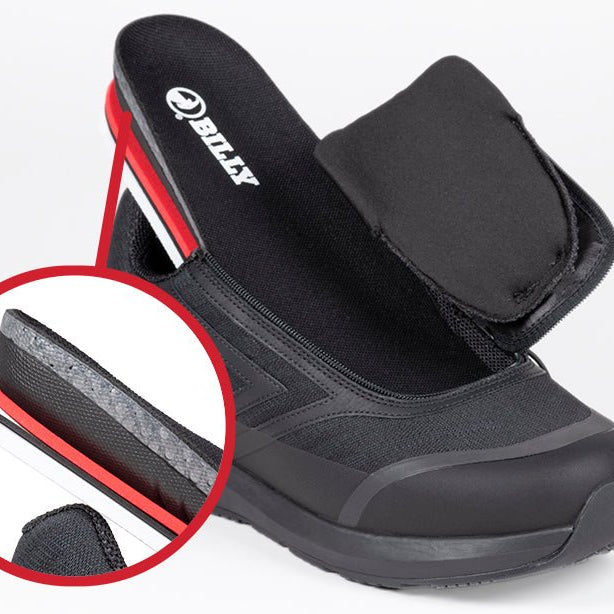 Men's Black to the Floor BILLY Goat AFO-Friendly Shoes - BILLY Footwear® Canada