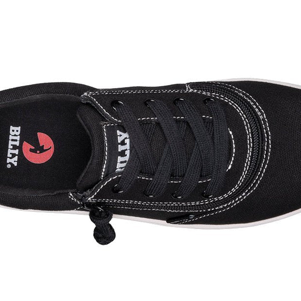 Men's Black/White Stitch BILLY Sneaker Low Tops - BILLY Footwear® Canada