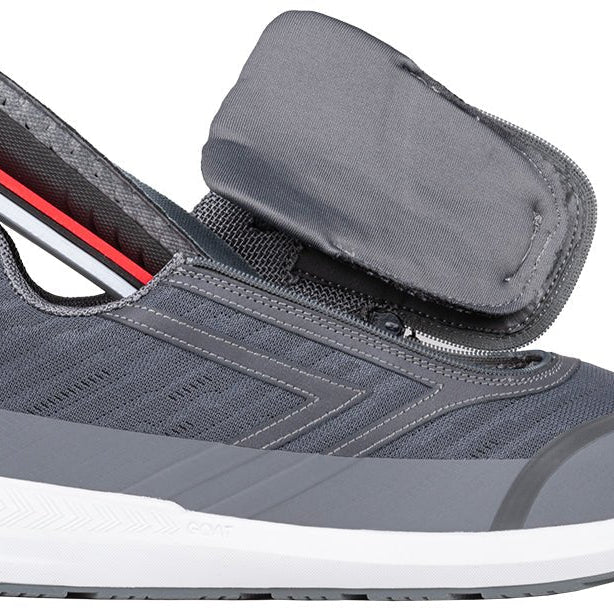 Men's Charcoal BILLY Goat AFO-Friendly Shoes - BILLY Footwear® Canada