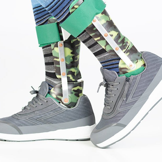 Men's Charcoal BILLY Goat AFO-Friendly Shoes - BILLY Footwear® Canada