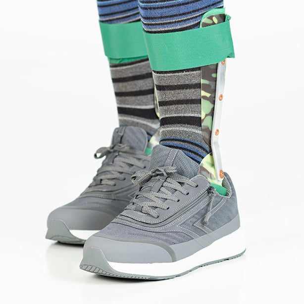 Men's Charcoal BILLY Goat AFO-Friendly Shoes - BILLY Footwear® Canada