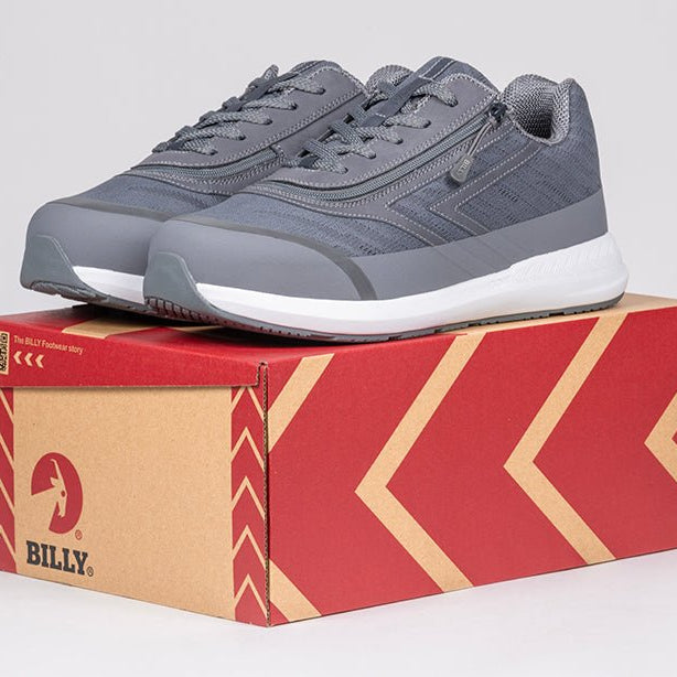 Men's Charcoal BILLY Goat AFO-Friendly Shoes - BILLY Footwear® Canada