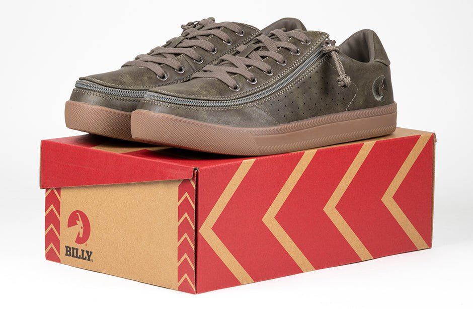 Men's Olive BILLY Sneaker Lows - BILLY Footwear® Canada