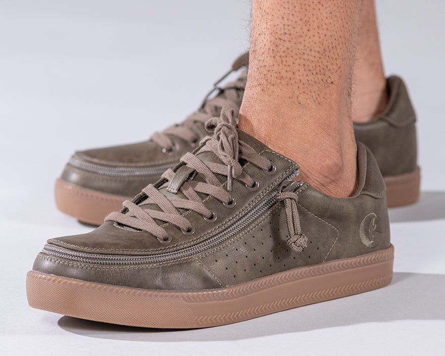 Men's Olive BILLY Sneaker Lows - BILLY Footwear® Canada