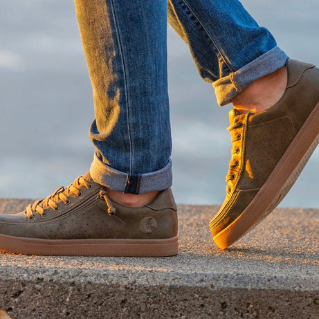 Men's Olive BILLY Sneaker Lows - BILLY Footwear® Canada