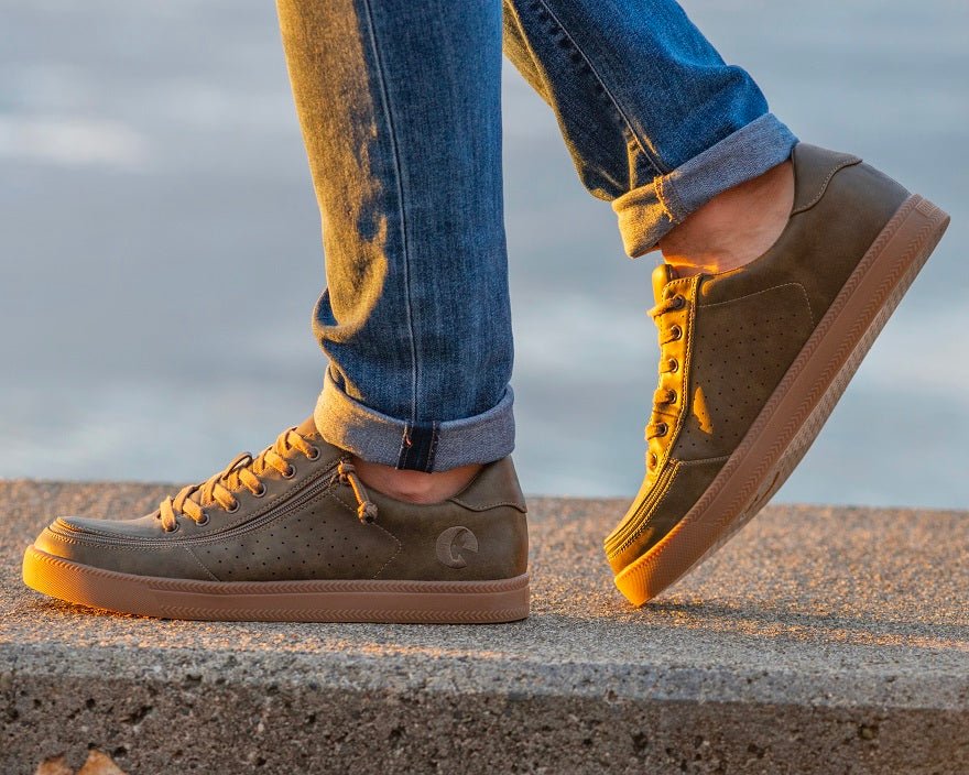 Men's Olive BILLY Sneaker Lows - BILLY Footwear® Canada