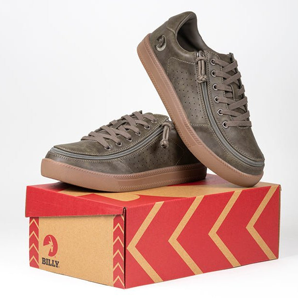 Men's Olive BILLY Sneaker Lows - BILLY Footwear® Canada