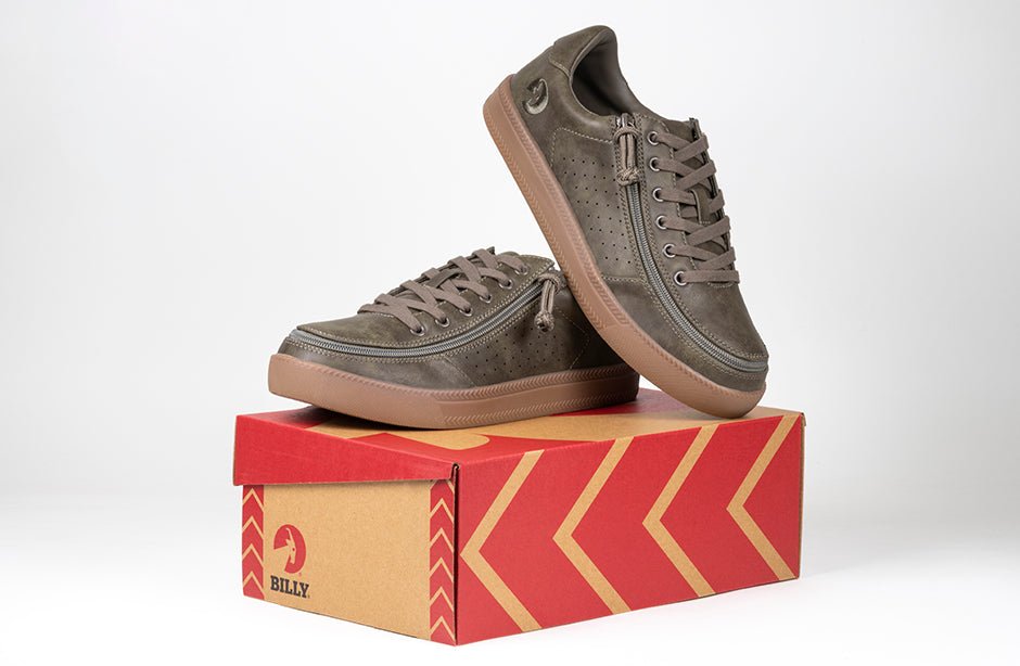Men's Olive BILLY Sneaker Lows - BILLY Footwear® Canada