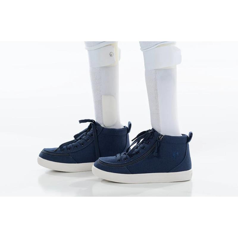 Navy BILLY Classic D|R High Tops - BILLY Footwear® Canada