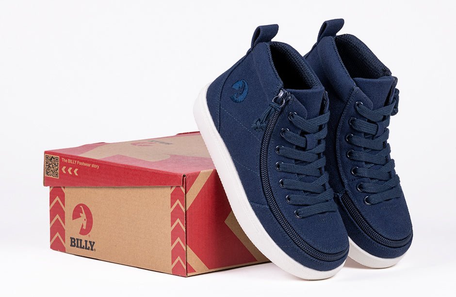 Navy BILLY Classic D|R II High Tops - BILLY Footwear® Canada