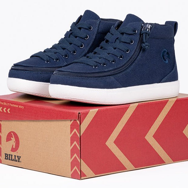 Navy BILLY Classic D|R II High Tops - BILLY Footwear® Canada