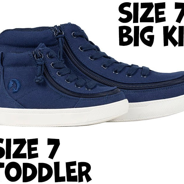 Navy BILLY Classic D|R II High Tops - BILLY Footwear® Canada