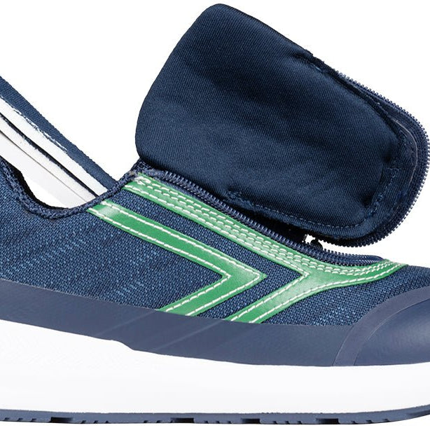 Navy/Green BILLY Goat AFO-Friendly Shoes - BILLY Footwear® Canada