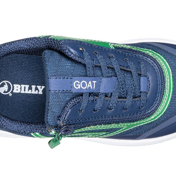 Navy/Green BILLY Goat AFO-Friendly Shoes - BILLY Footwear® Canada
