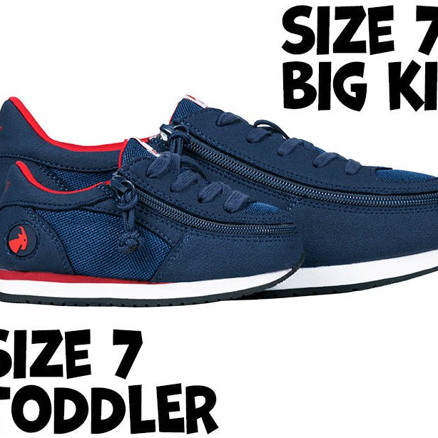 Navy/Red BILLY Joggers - BILLY Footwear® Canada