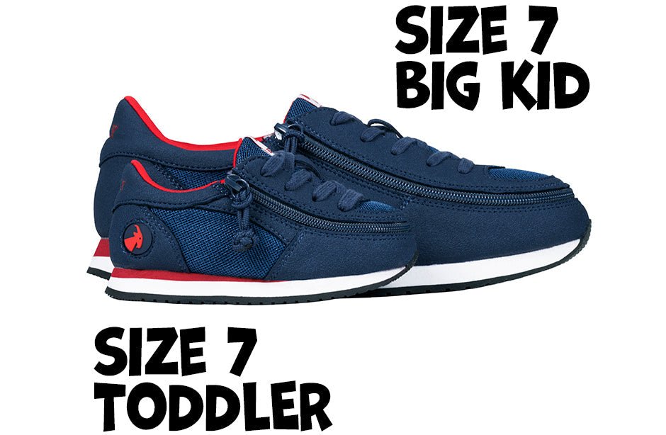 Navy/Red BILLY Joggers - BILLY Footwear® Canada