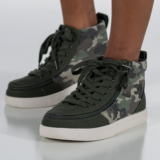 Olive Camo BILLY Classic D|R High Tops - BILLY Footwear® Canada