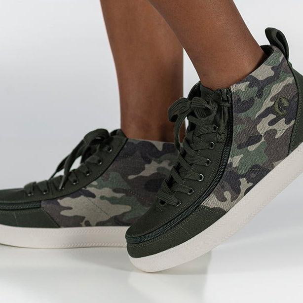 Olive Camo BILLY Classic D|R High Tops - BILLY Footwear® Canada