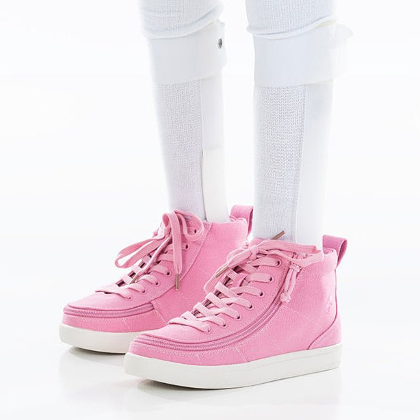 Pink BILLY Classic D|R High Tops - BILLY Footwear® Canada