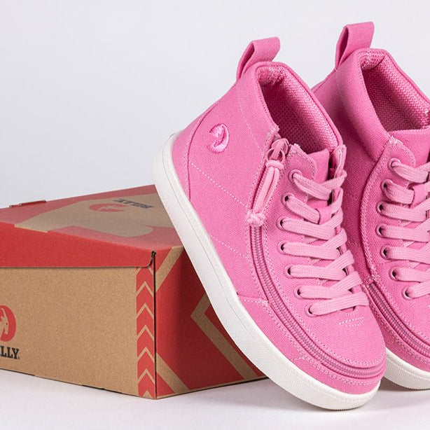 Pink BILLY Classic D|R High Tops - BILLY Footwear® Canada