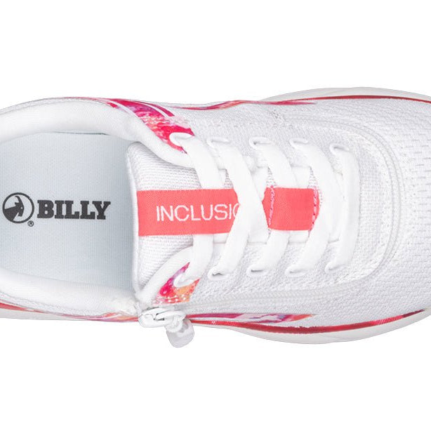Pink Marble BILLY Sport Inclusion Athletic Sneakers - BILLY Footwear® Canada