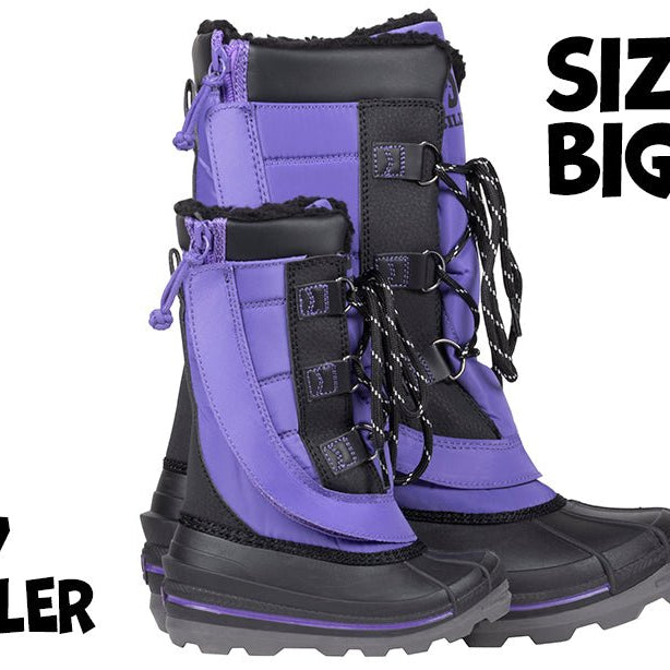 Purple BILLY Ice Winter Boots - BILLY Footwear® Canada