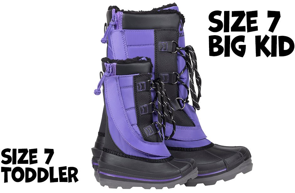 Purple BILLY Ice Winter Boots - BILLY Footwear® Canada