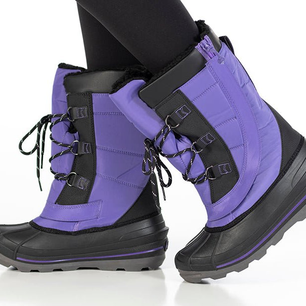 Purple BILLY Ice Winter Boots - BILLY Footwear® Canada