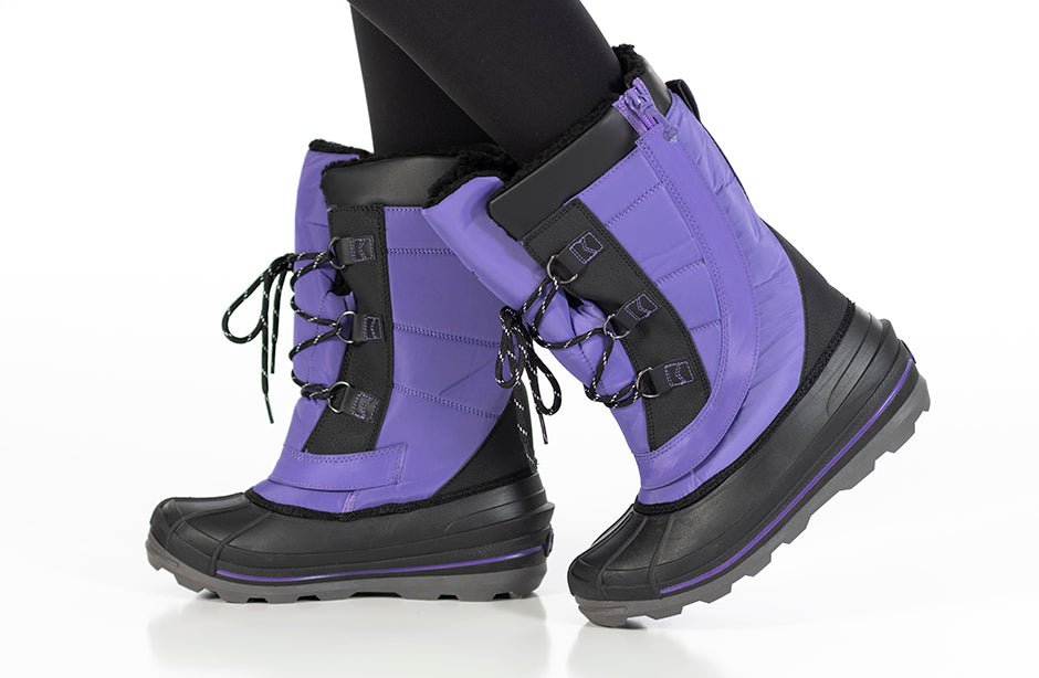 Purple BILLY Ice Winter Boots - BILLY Footwear® Canada