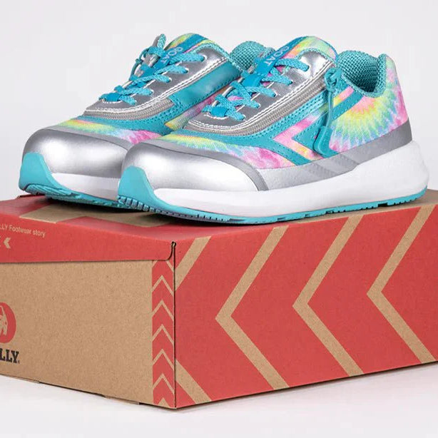 Rainbow Tie Dye BILLY Goat AFO-Friendly Shoes - BILLY Footwear® Canada