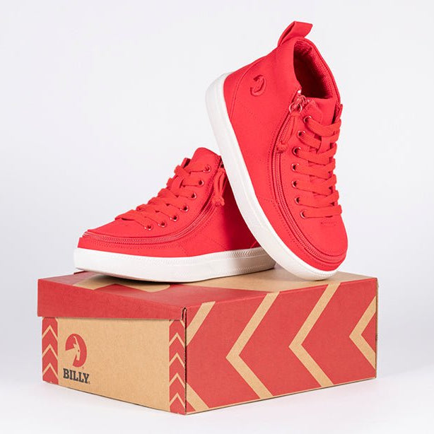 Red BILLY Classic D|R High Tops - BILLY Footwear® Canada