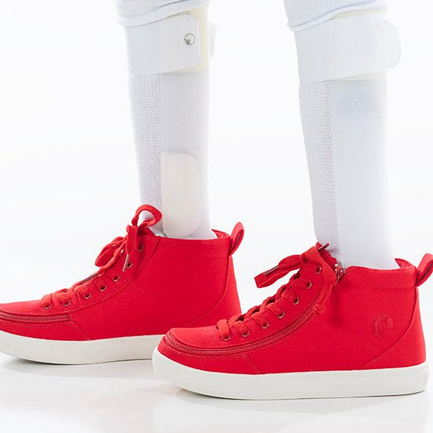 Red BILLY Classic D|R High Tops - BILLY Footwear® Canada
