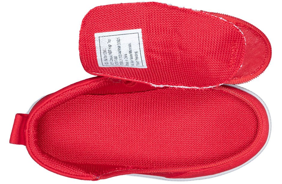 Red BILLY Classic D|R High Tops - BILLY Footwear® Canada