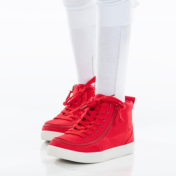 Red BILLY Classic D|R High Tops - BILLY Footwear® Canada