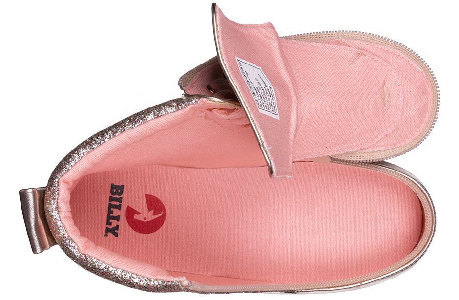 Rose Gold Unicorn BILLY Classic Lace High Tops - BILLY Footwear® Canada