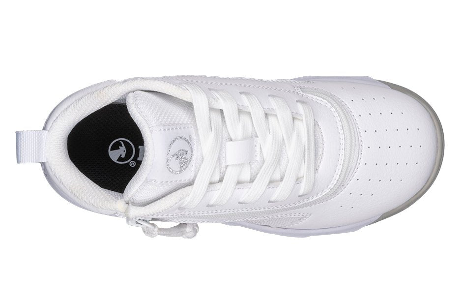 White BILLY Sport Hoop Athletic Sneakers - BILLY Footwear® Canada