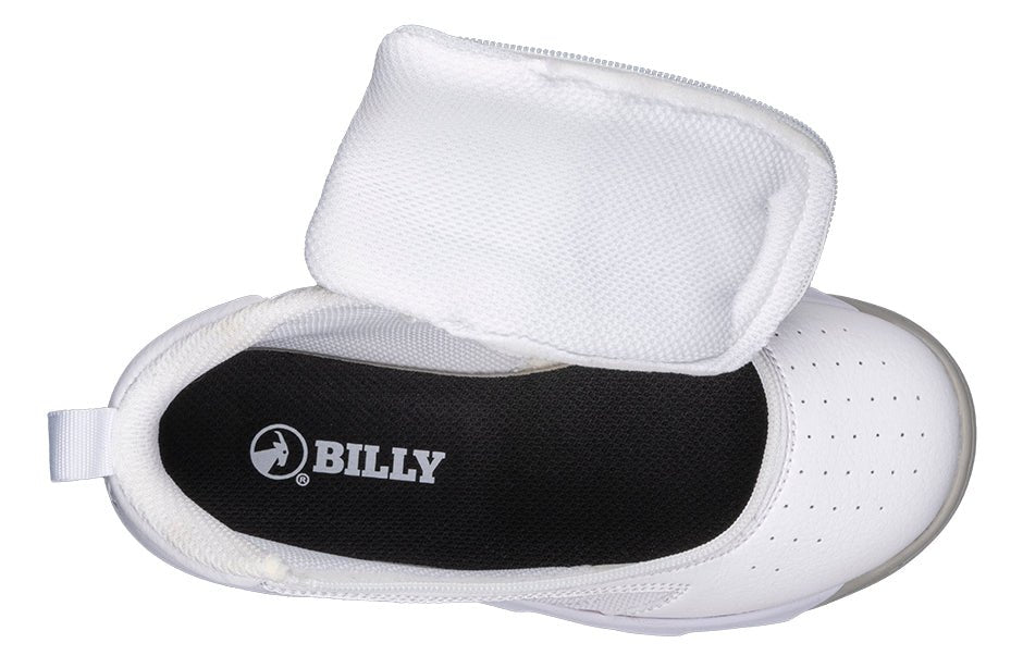 White BILLY Sport Hoop Athletic Sneakers - BILLY Footwear® Canada