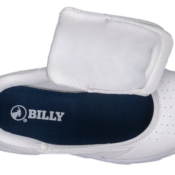White/Navy BILLY Sport Court Athletic Sneakers - BILLY Footwear® Canada