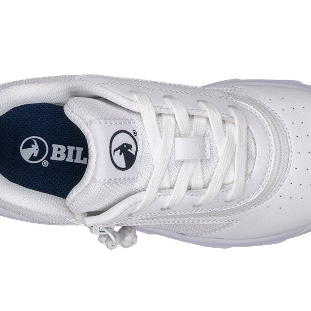 White/Navy BILLY Sport Court Athletic Sneakers - BILLY Footwear® Canada